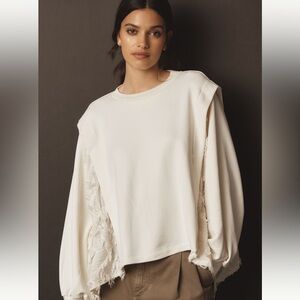 By Anthropologie Twofer Sweatshirt Size XXS